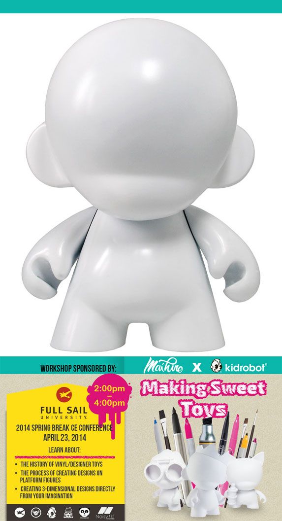 Maihiro x Kidrobot‏ Full sail's Annual Spring Break CE Conference